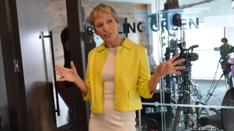 Motivational speaker Barbara Corcoran.