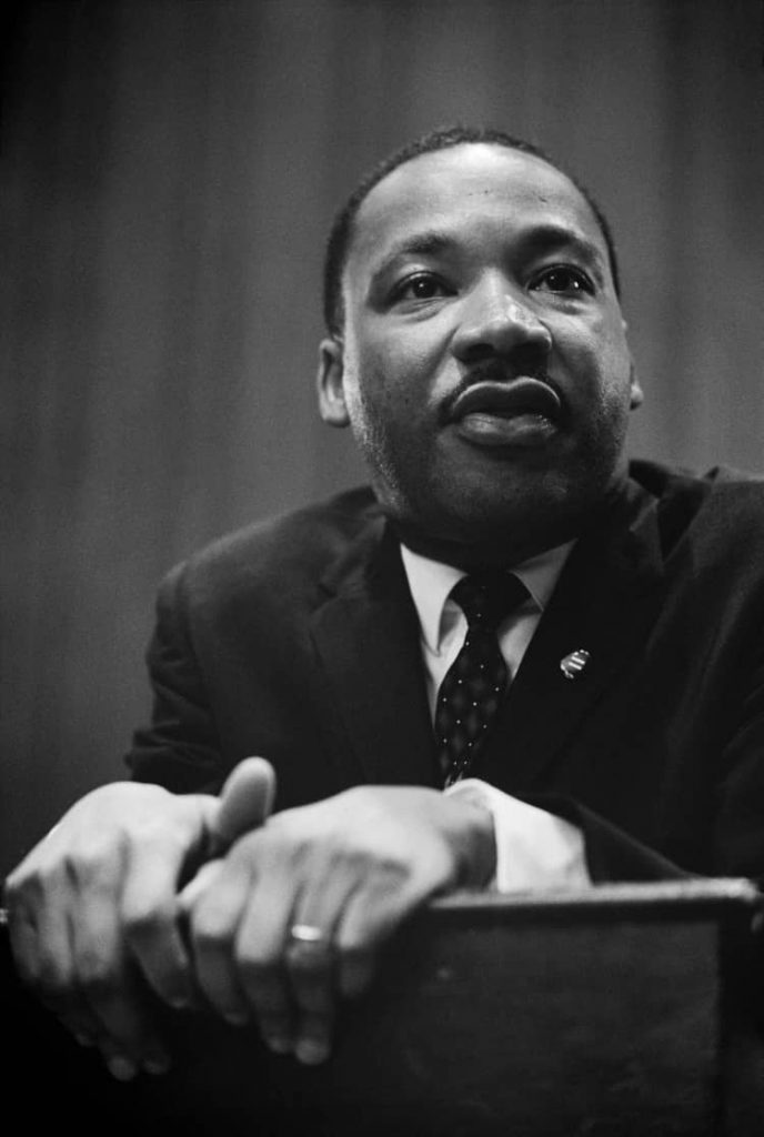 Martin Luther King as a public speaker
