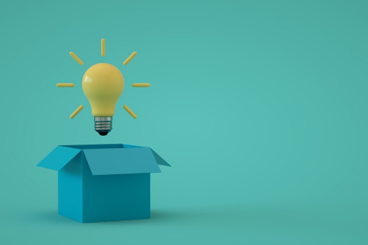 think ideas for a presentation without technology