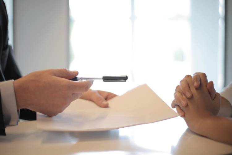 Nervousness during an interview